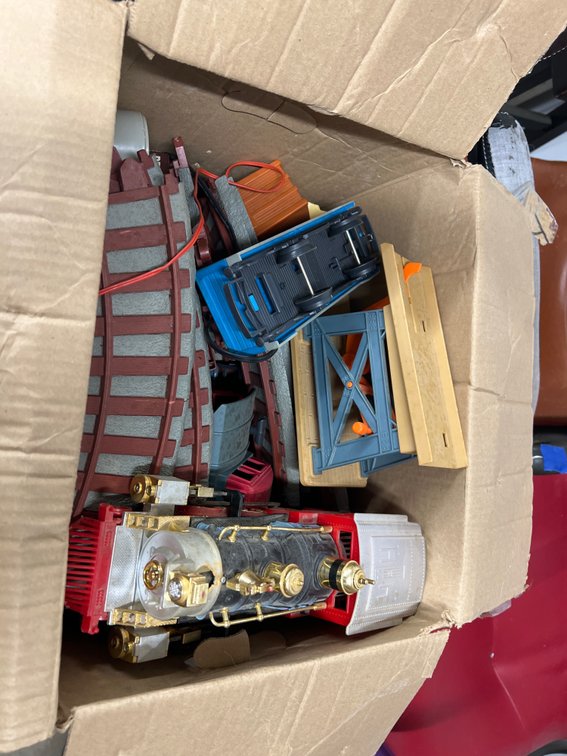 Vintage Train Toys