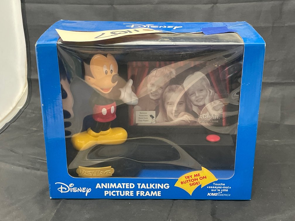 Disney Mickey Mouse Animated Talking Picture Frame