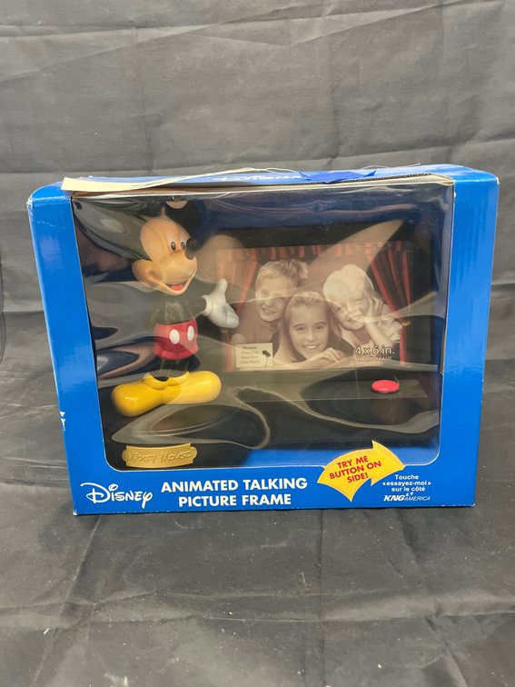 Disney Mickey Mouse Animated Talking Picture Frame