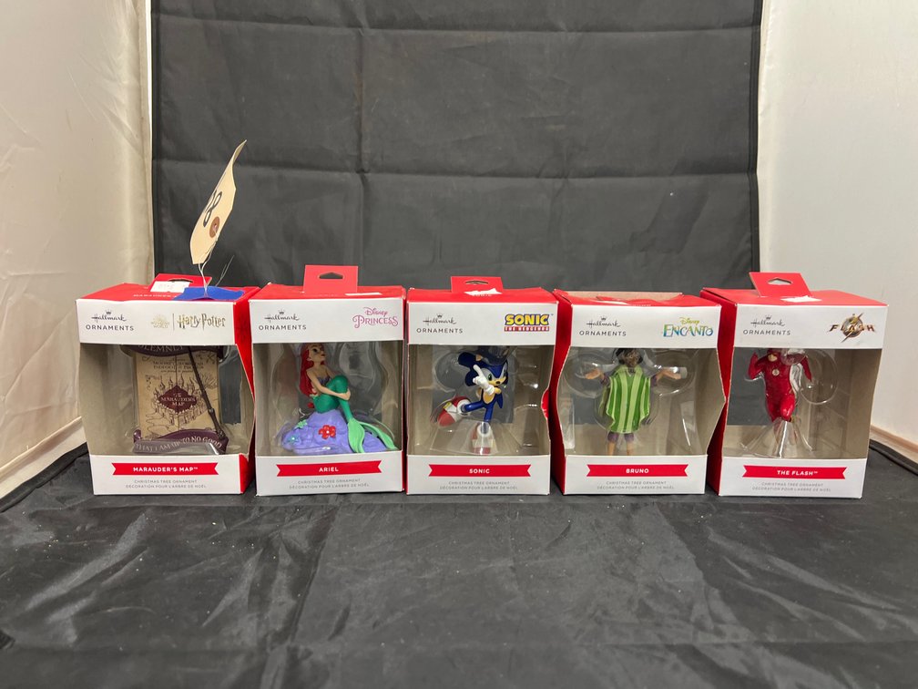 5 Pcs - Hallmark Pop Culture Ornaments