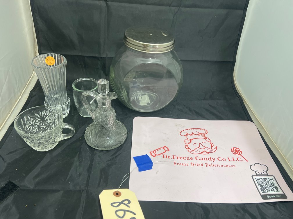 Cruet - Glass Canister - Vase & More