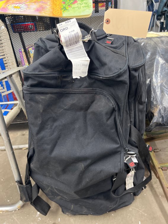 Travel Wilson Sports Bag w/Magazines and More