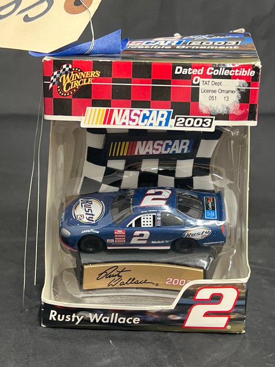 Winner's Circle Rusty Wallace Ornament