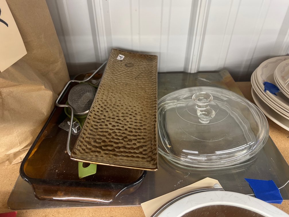 Glass Lids - Pyrex Casserole - Cheese Cutter & More