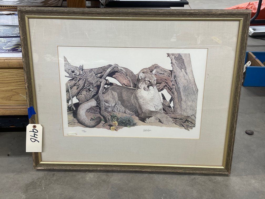 Signed & Numbered Framed Print 769/950 33"x26"