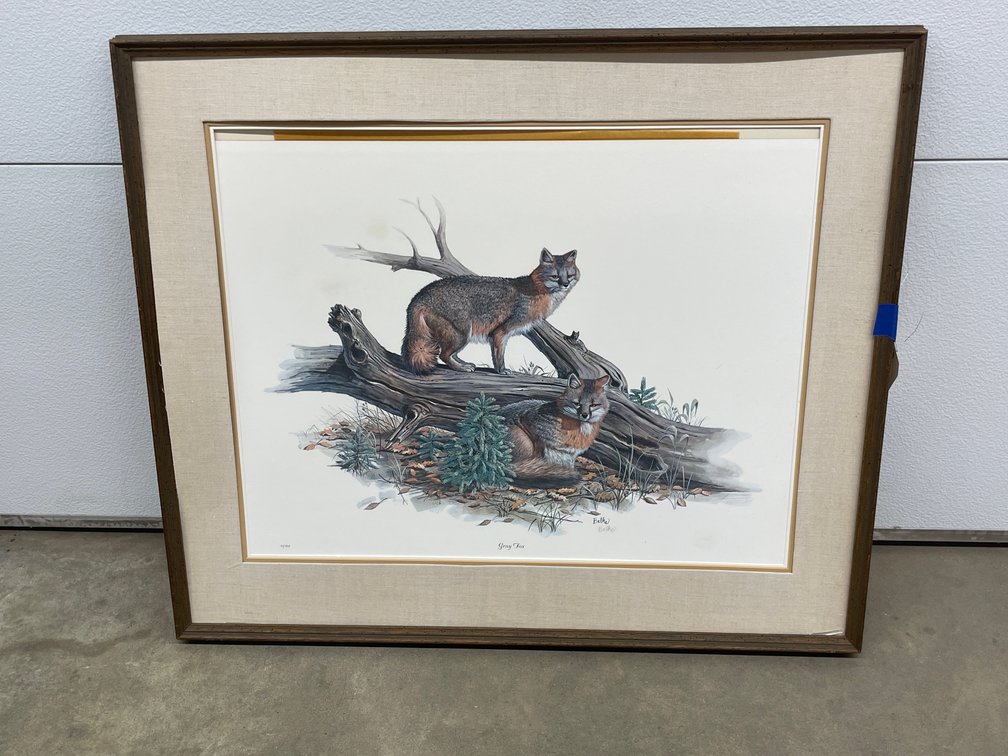 Signed & Numbered Framed Print 93/950 33"x28"