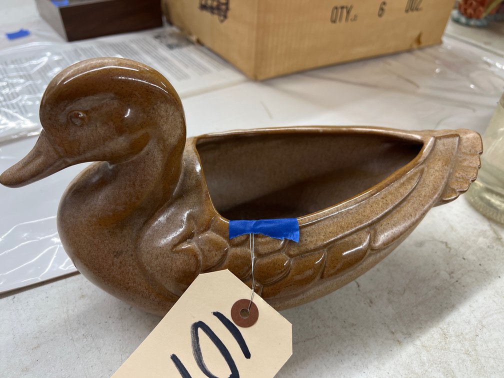 Frankoma Duck Planter