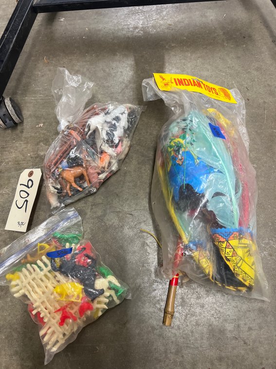 Indian Toys & Mini Farm Animals
