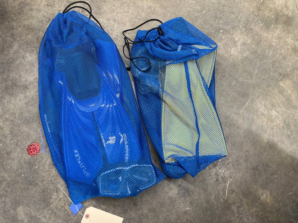 2pc US Divers Snorkeling Gear
