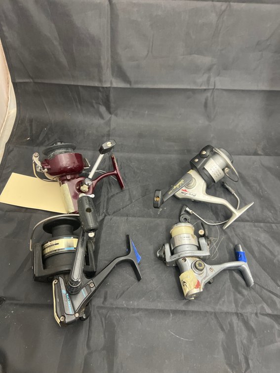 4 - Assorted Fishing Reels