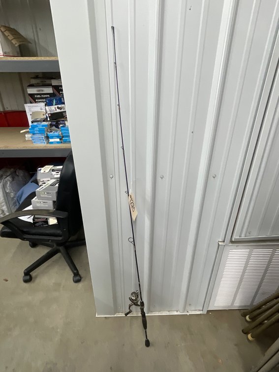 Laser Light Speed Spin Fishing Pole w/Reel