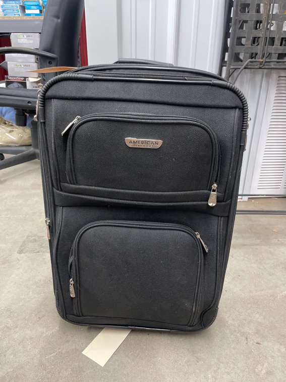 American Trunk & Case Suitcase on Wheels