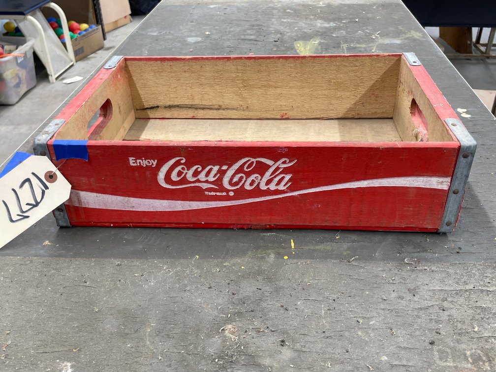 Wooden Coca-Cola Crate