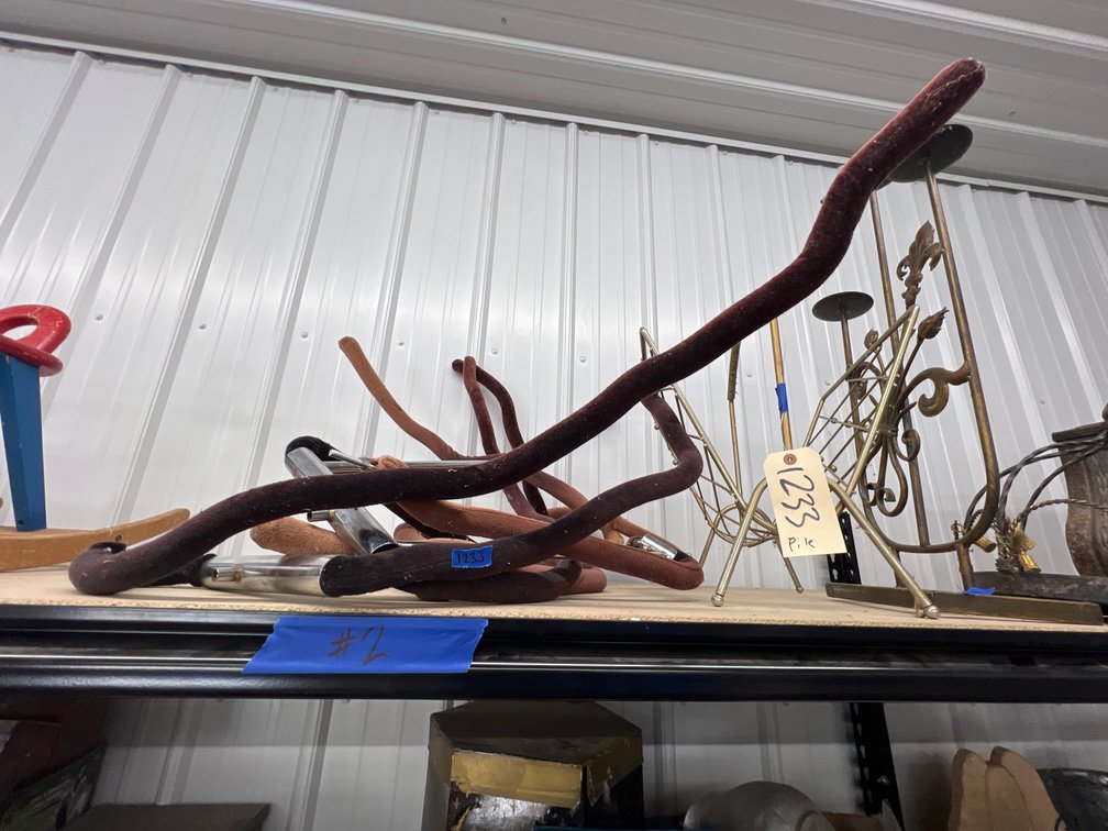 Metal pcs, Firewood Rack, Candle Holder & More