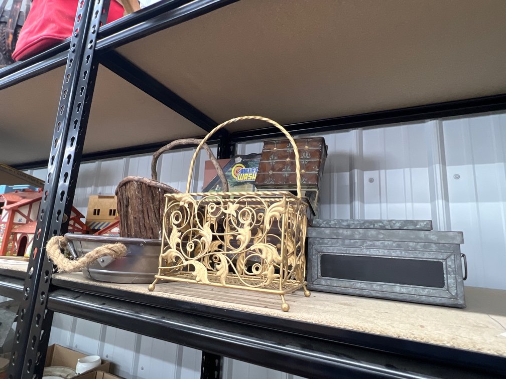 Metal Basket, Wooden Basket, Metal Boxes, Bullseye Washer Game