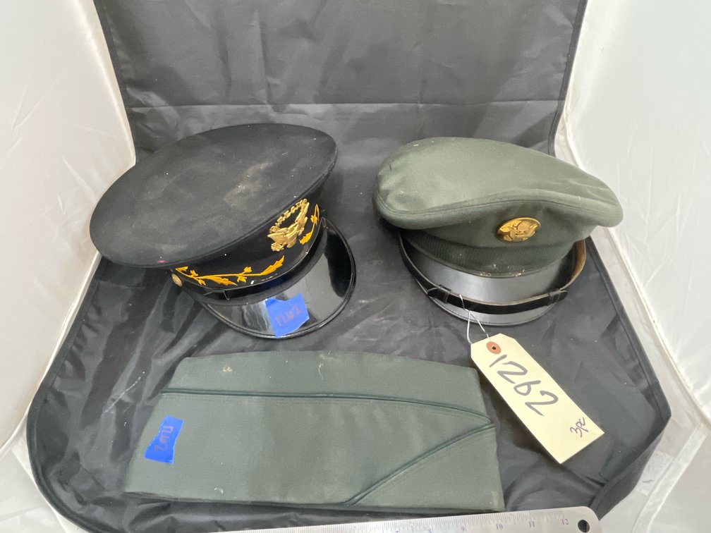 3 Military Hats