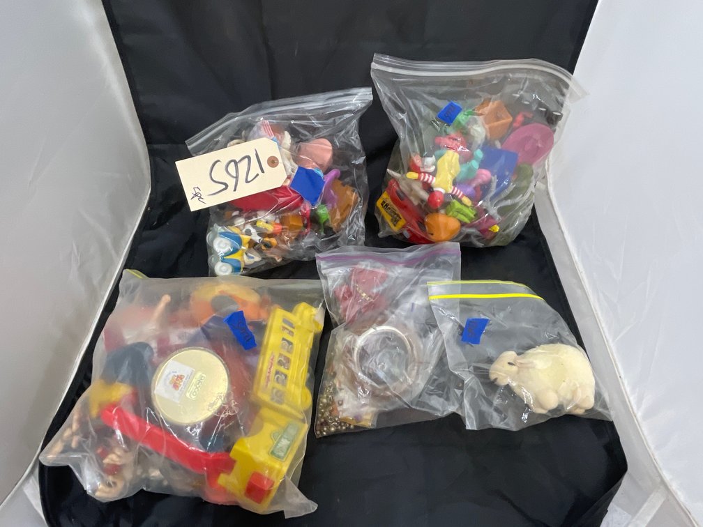 4 Bags of Vintage Toys