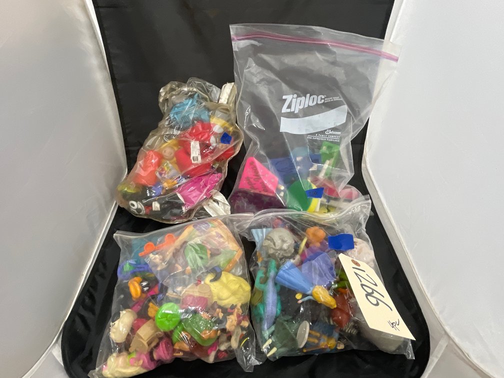 4 Bags of Vintage Toys
