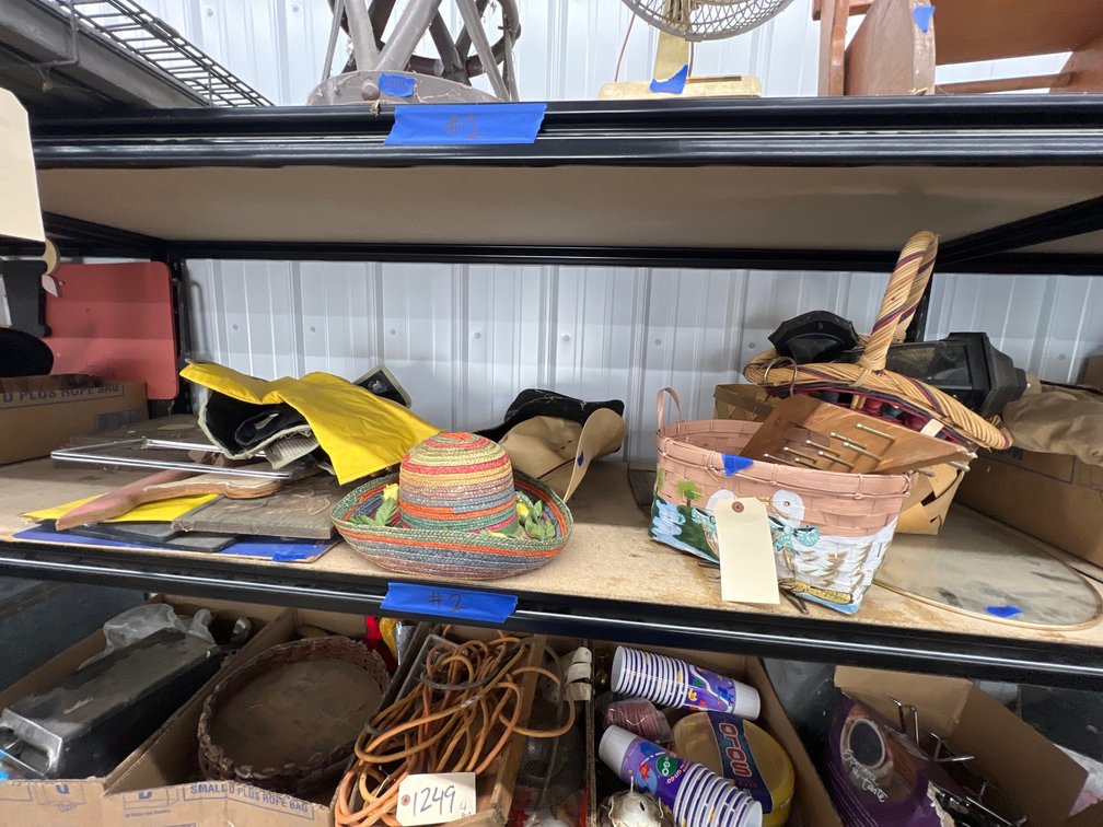 Wooden Pcs, Hats, Wicker Baskets & More