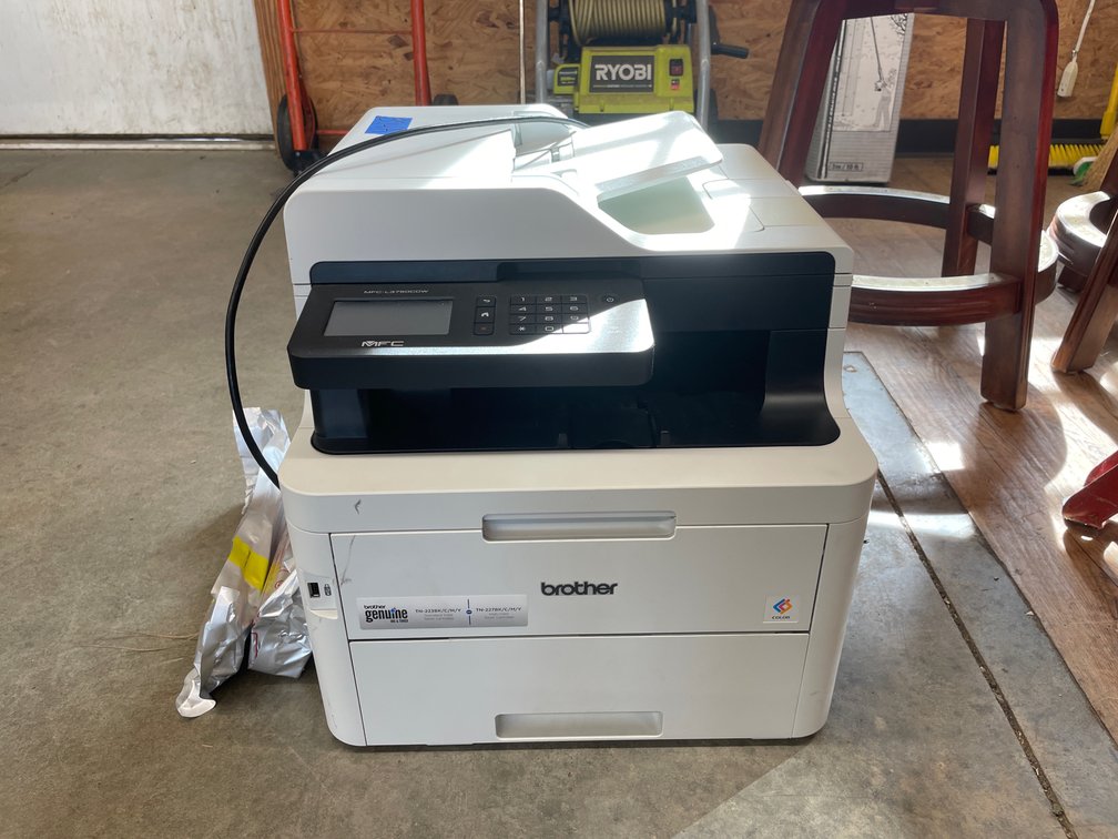Brother MFC-L3750CDW Color Printer w/Extra Catridges - Works