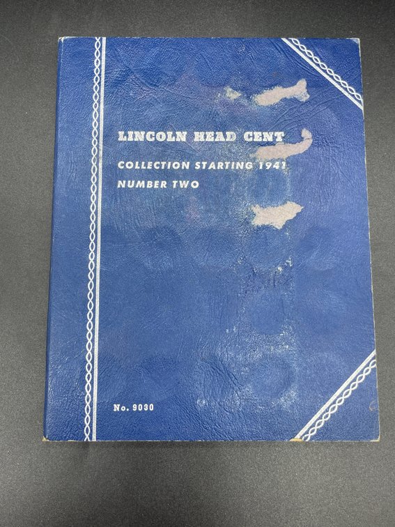 1941-1975 Lincoln Wheat/Memorial Cents-F15-BU-Full Whitman Album