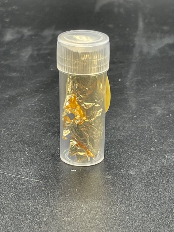Vial of Gold Flakes