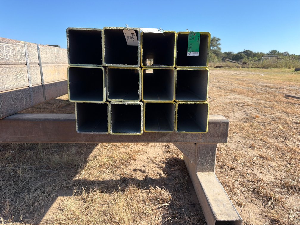 6" x 6" x .250" Square Tube - 12 pcs - 12' Lengths