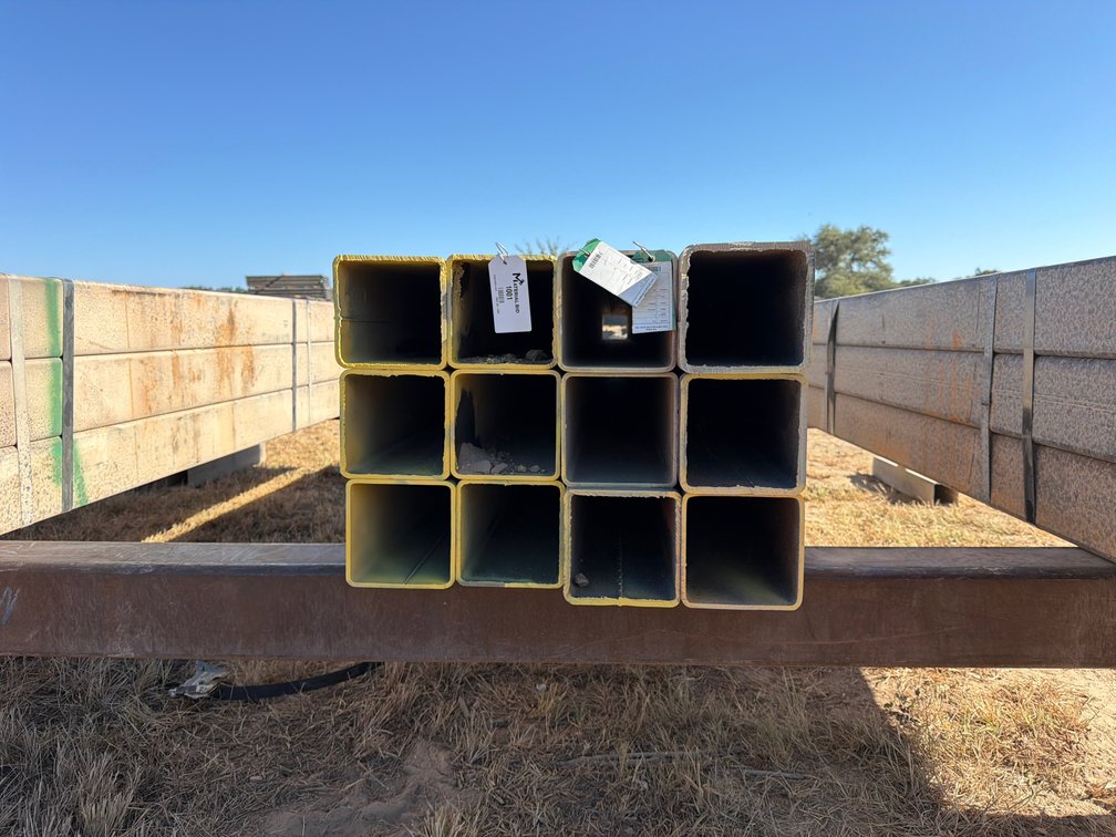 6" x 6" x .250" Square Tube - 12 pcs - 12' Lengths