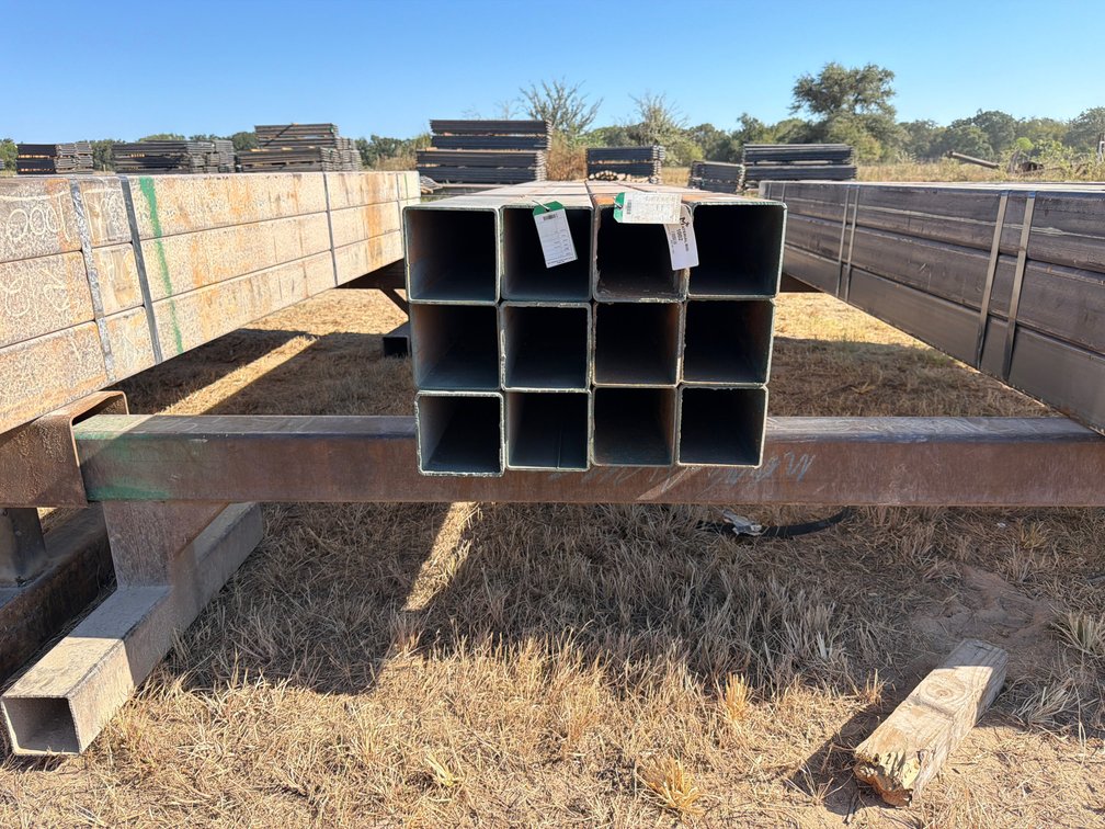 6" x 6" x .188" Square Tube - 12 pcs - 12' Lengths