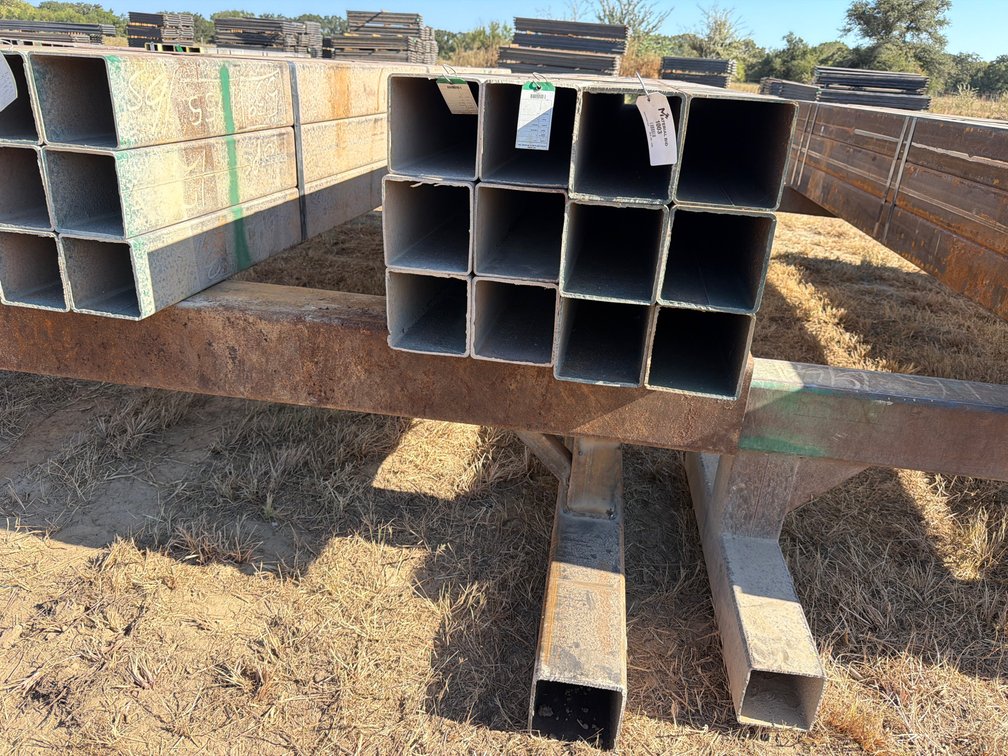 6" x 6" x .188" Square Tube - 12 pcs - 12' Lengths
