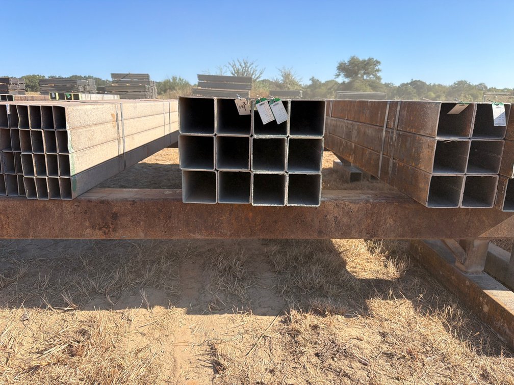 6" x 6" x .188" Square Tube - 12 pcs - 12' Lengths