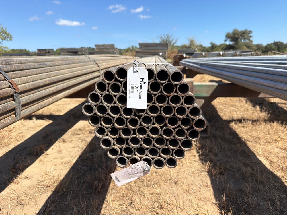 1.313" OD x .133" Wall Round Pipe - 65 pcs - 14' Lengths