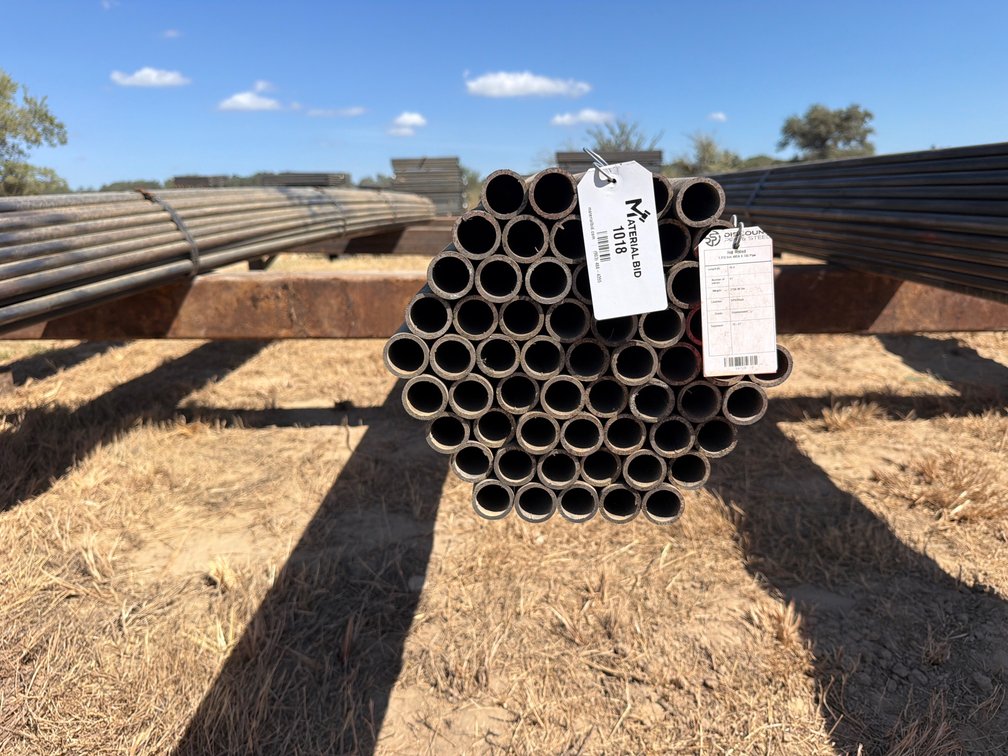 1.313" OD x .133" Wall Round Pipe - 61 pcs - 20' Lengths