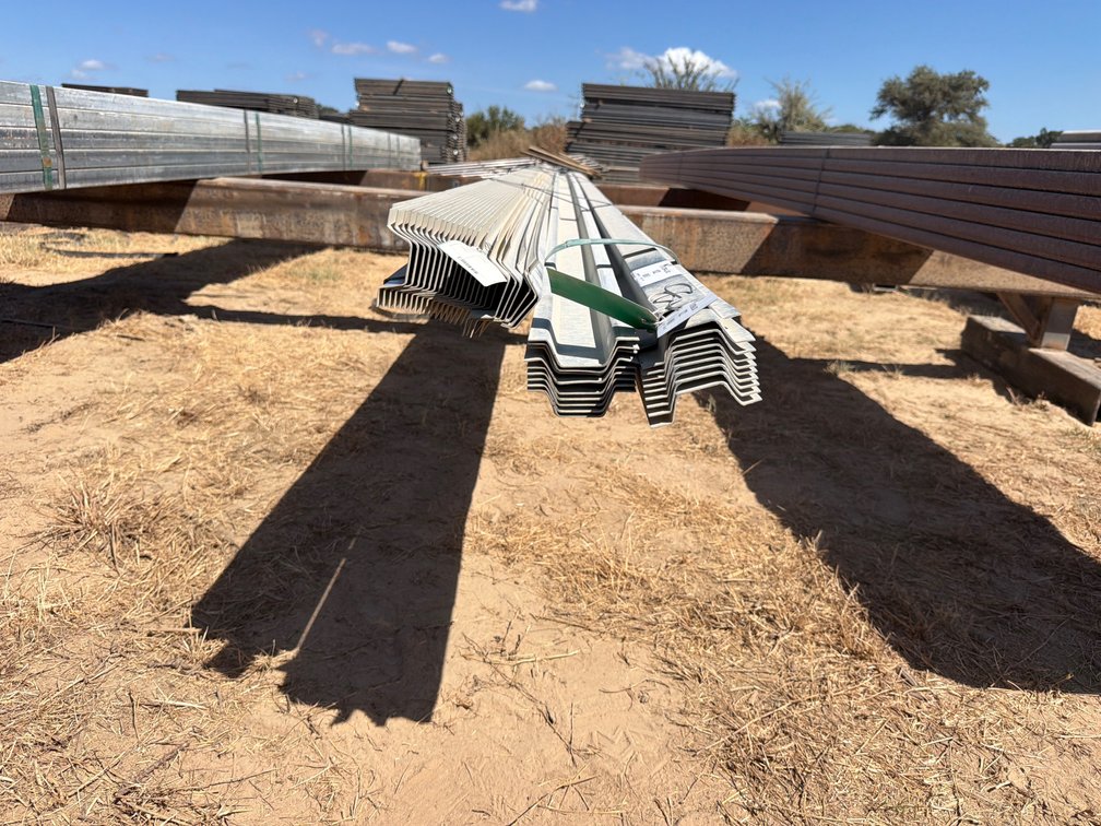 .875" x 3.25" Galvanized Hat Channel - 43 pcs - Mixed 20'-24' Lengths