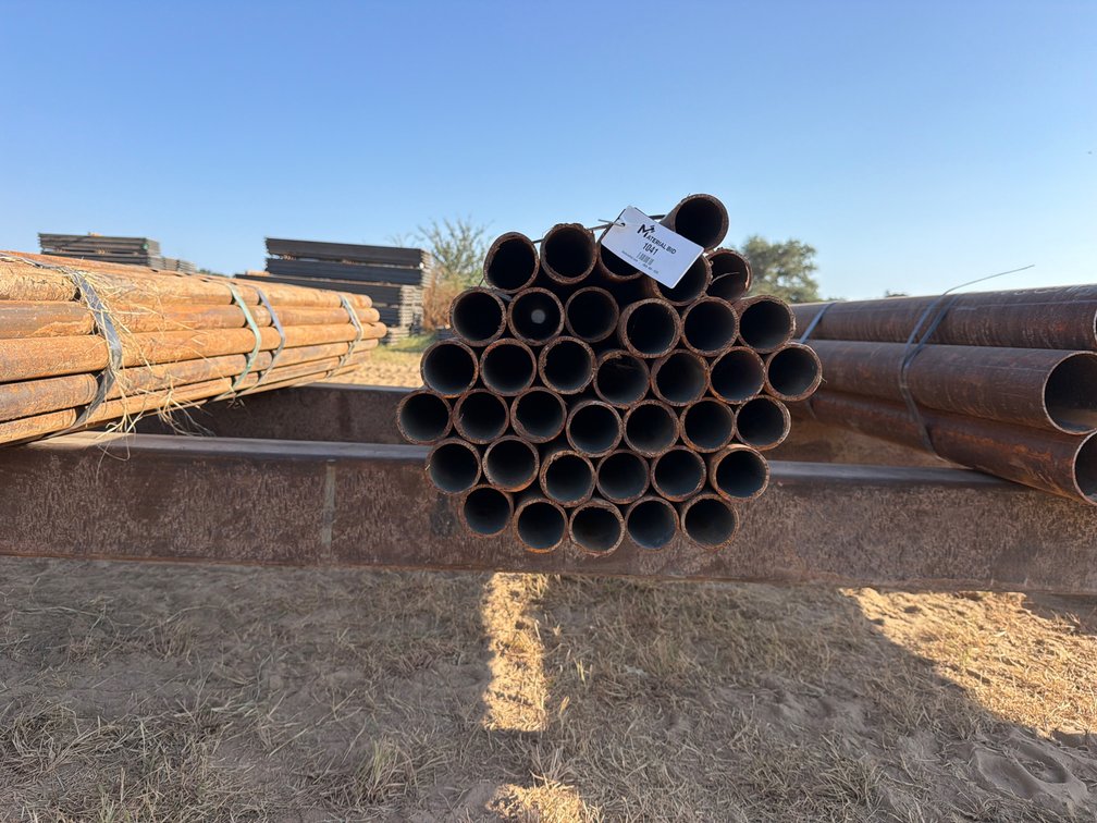 2.375" OD x .148" Wall Round Pipe - 37 pcs - 8' Lengths