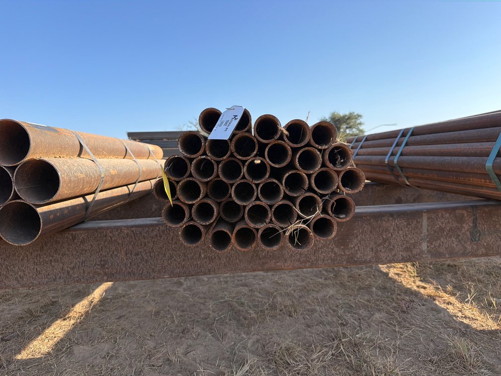 2.375" OD x .190" Wall Round Pipe - 36 pcs - 8' Lengths