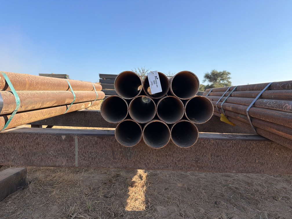 5" OD x .148" Wall Round Pipe - 10 pcs - 6' Lengths