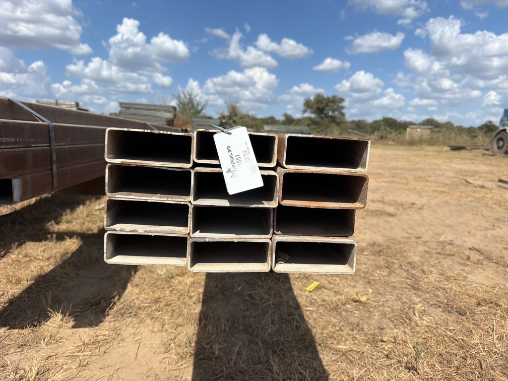 2" x 5" x .120" Rectangular Tube - 6 pcs - 16-18' Lengths