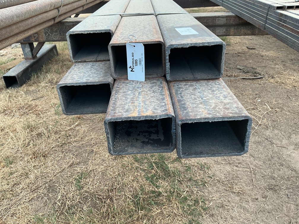 4" x 6" x .250" Wall Rectangular Tube - 6 pcs - Mixed 18'4"-19'8" Lengths