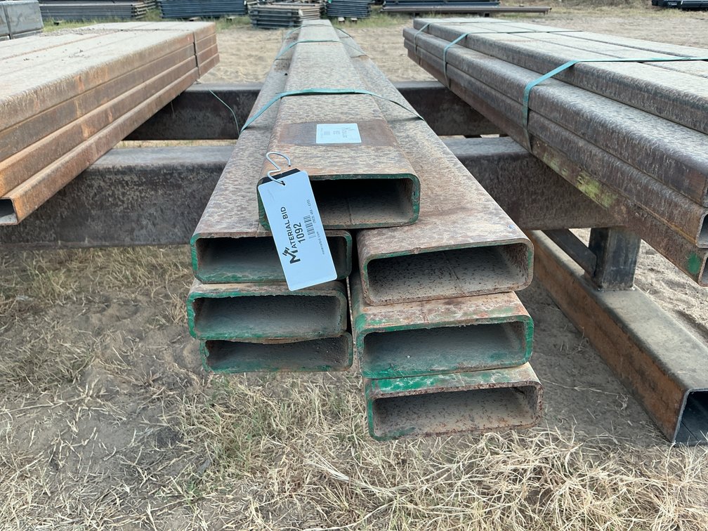 2" x 6" x .188" Wall Rectangular Tube - 7 pcs - 10' Lengths