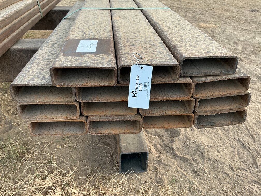 2" x 6" x .188" Wall Rectangular Tube - 15 pcs - 10' Lengths