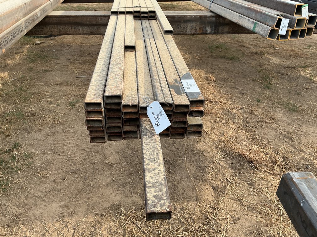 1" x 2" x .120" Wall Rectangular Tube - 42 pcs - 24' Lengths