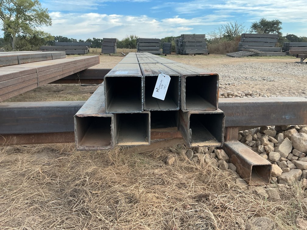 6" x 6" x .188" Square Tube - 7 pcs - 18'3" Lengths