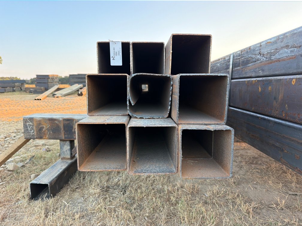 6" x 6" x .188" Square Tube - 9 pcs - 14'6" Lengths