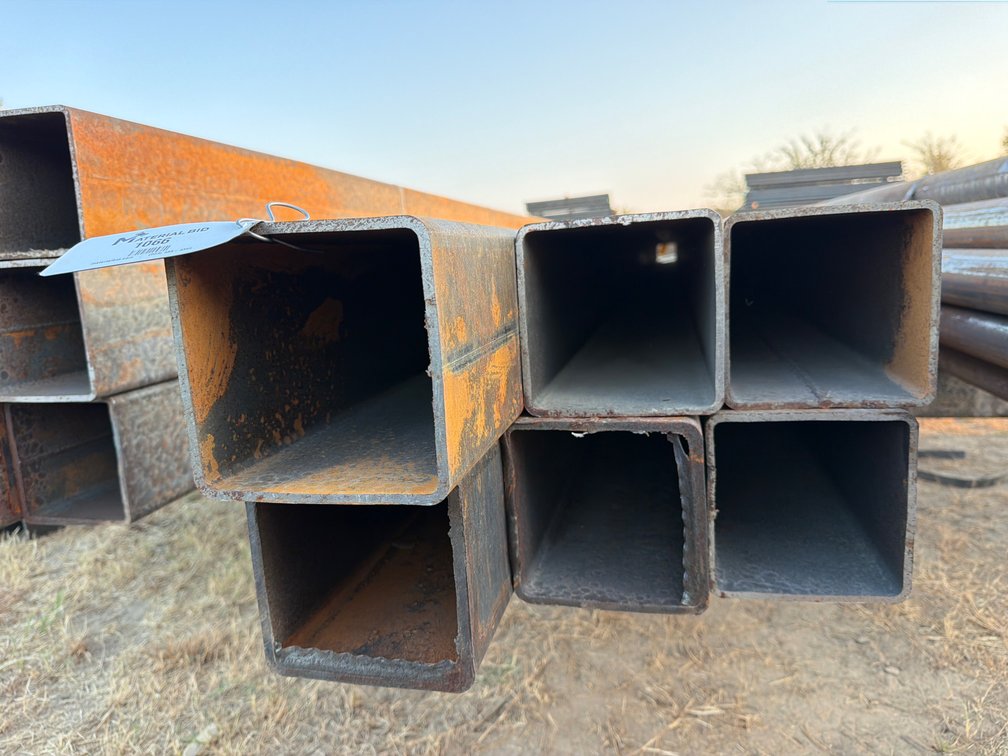 6" x 6" x .250" Square Tube - 6 pcs - 19'3" Lengths