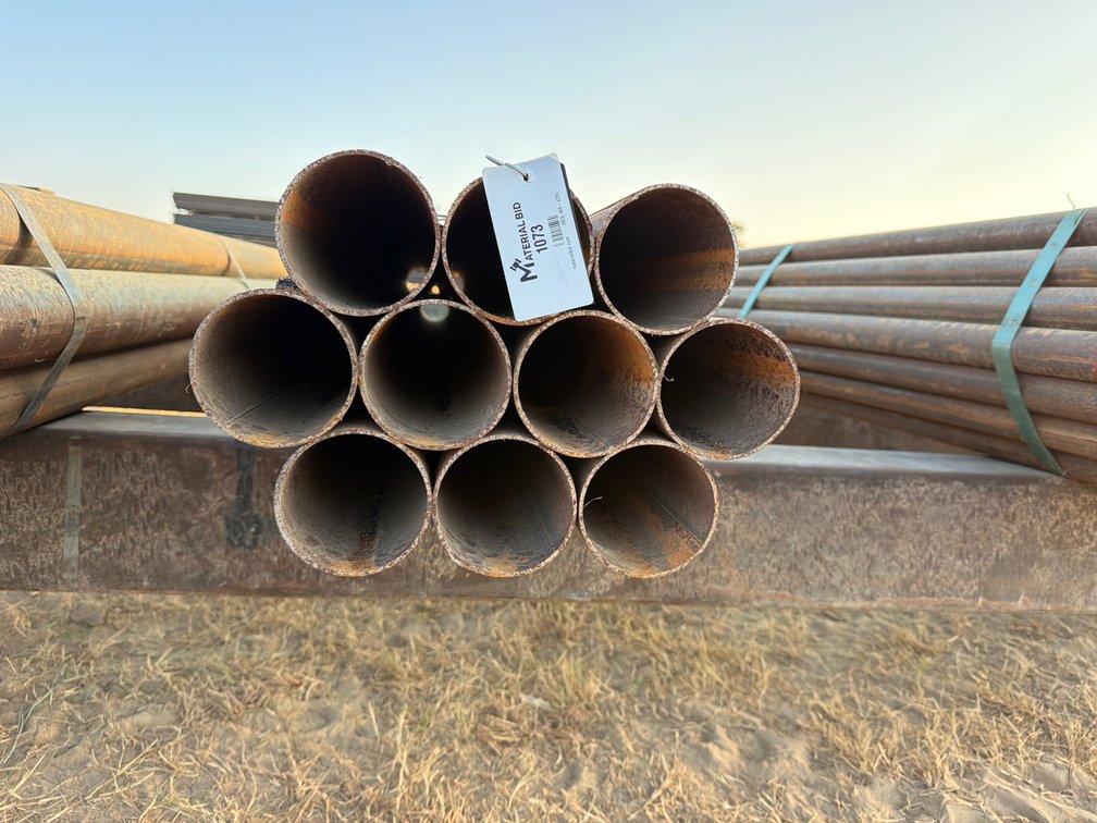 4" x .120" Round Pipe - 10 pcs - 8' Lengths