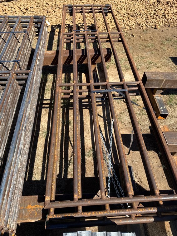 6-Bar Gate - 1.90" Top Rail - 3 pcs - 16' Long