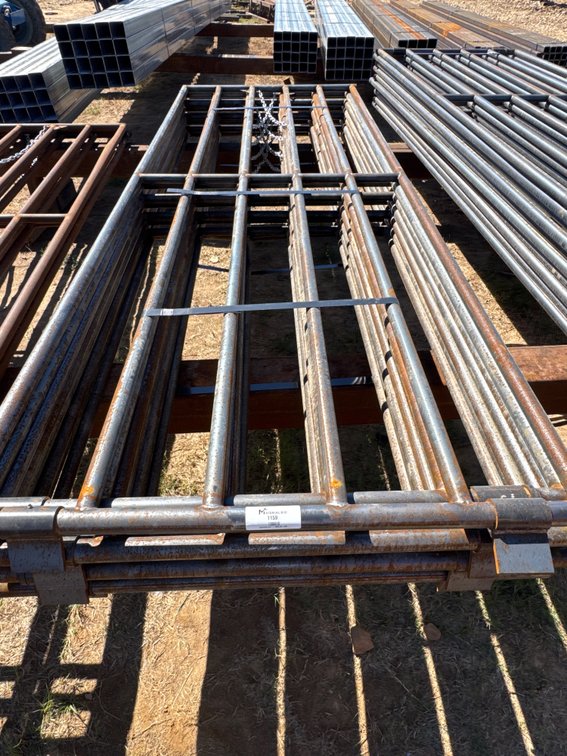 6-Bar Gate - 1.90" Top Rail - 8 pcs - 12' Long