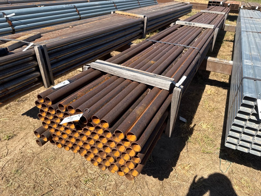 1.90" OD x .109" Wall Round Pipe - 85 pcs - 24'3" Lengths