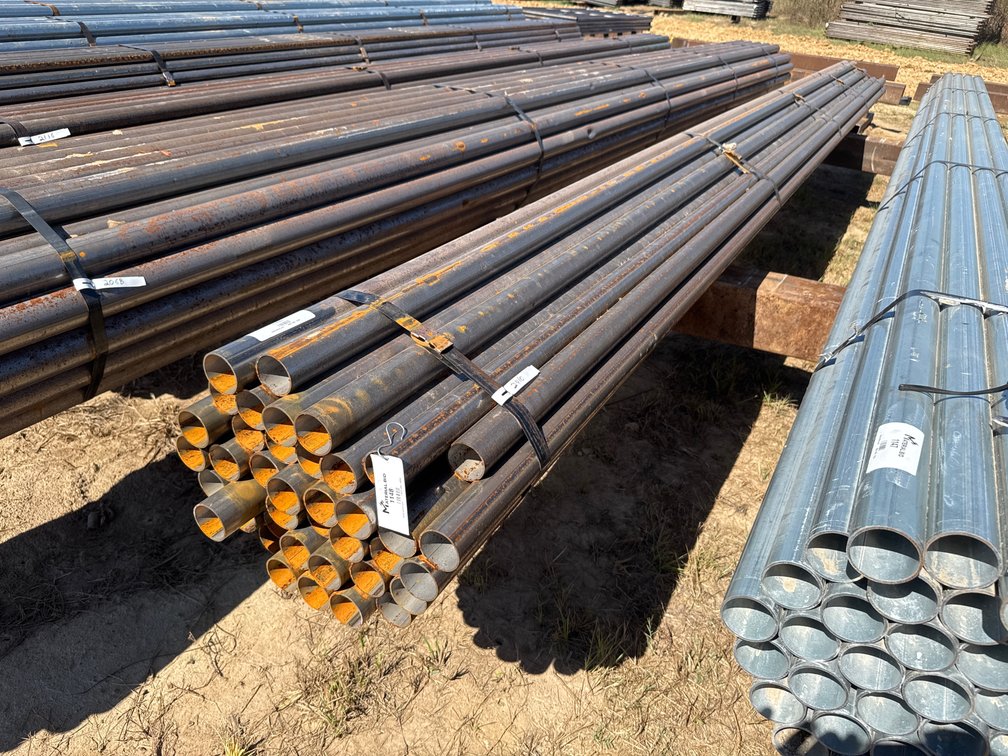 2.375" OD x .109" Wall Round Pipe - 39 pcs - 21' Lengths